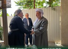 دیدار خانواده ماموستا محمد خضرنژاد با امام جمعه پاوه