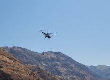 اختصاص ۲ بالگرد جدید برای اطفای حریق جنگل‌های پاوه