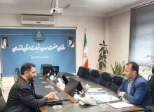 دیدار سید رضا قادری با مدیرکل سازمان صنعت و معدن و تجارت استان مازندران