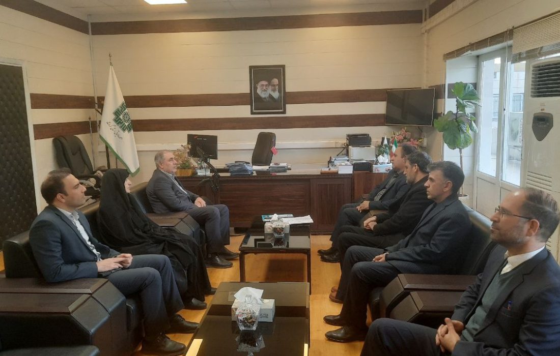 دیدار مدیرکل نوسازی مدارس با مدیرکل امور مالیاتی استان کرمانشاه