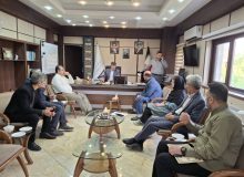 دیدار سرپرست اداره‌کل ورزش و جوانان استان کرمانشاه با رئیس سازمان مدیریت و برنامه‌ریزی استان در راستای پیگیری تخصیص اعتبار برای استادیوم آزادی کرمانشاه