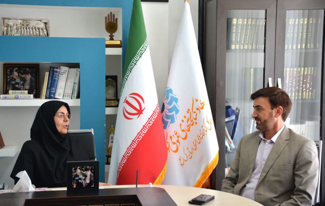 هم‌افزایی فرهنگی میان بسیج هنرمندان و کتابخانه‌های عمومی استان کرمانشاه