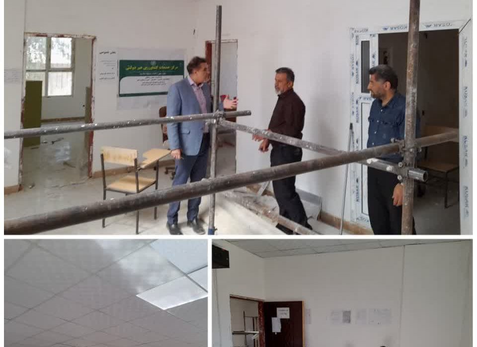 بازدید مدیر جهادکشاورزی شهرستان سرپل‌ذهاب از مرکز جهادکشاورزی دهستان سرقلعه و جگیران