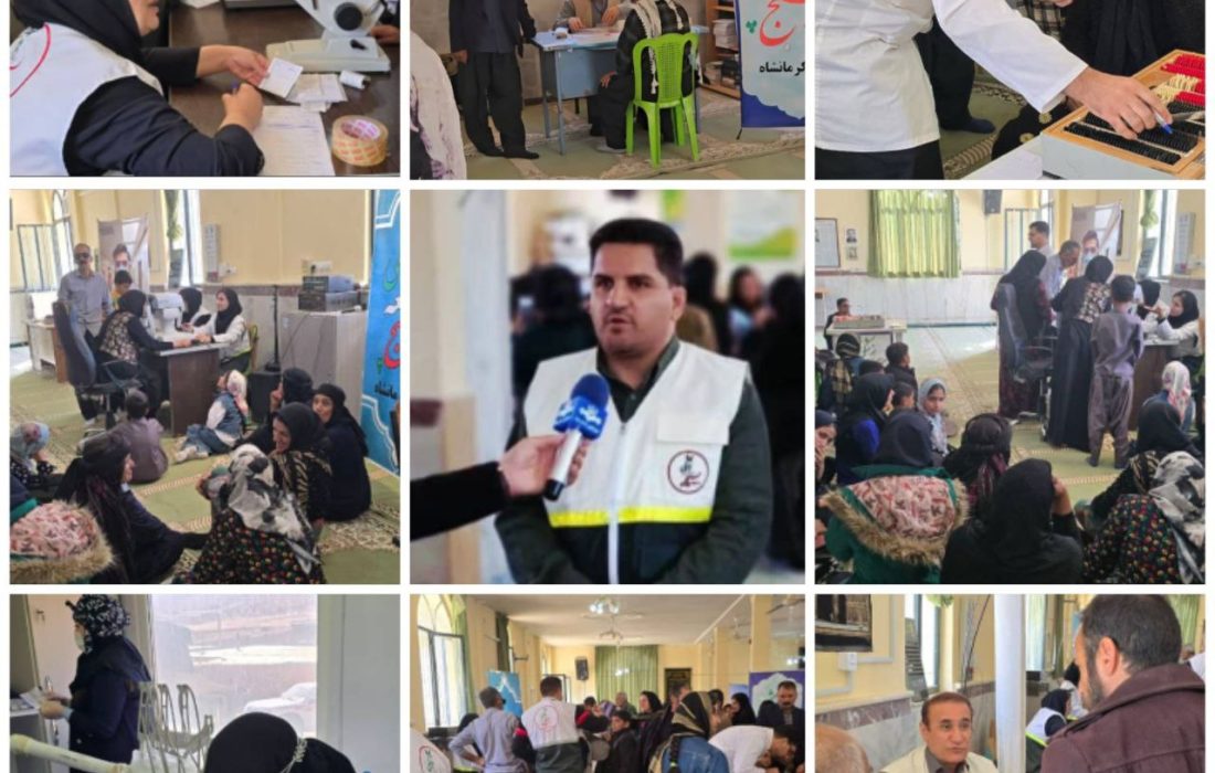 ثبت حماسه بزرگ خدمت‌رسانی درمانی رایگان در منطقه کم‌برخوردار طاویران